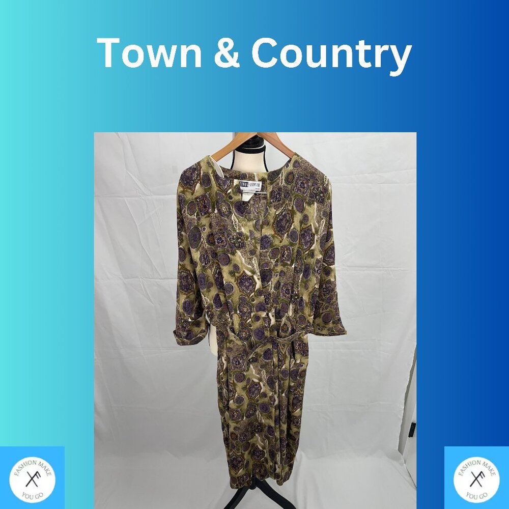 Summer bold print dress with belt and pockets BOHO CHIC SUMMER STYLE